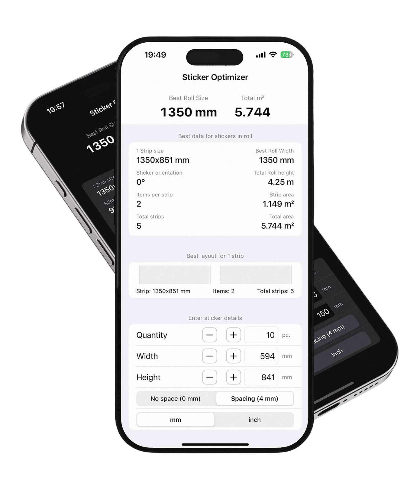 Sticker Optimizer on iPhone